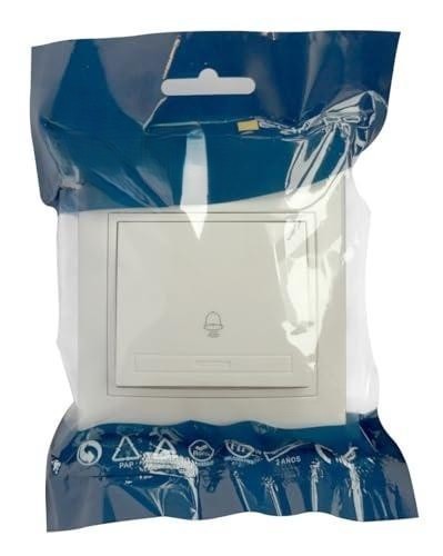 toma de teléfono rj11 blanca, serie europa - conexión rápida y fácil, ideal para líneas telefónicas en instalaciones residenciales y comerciales.