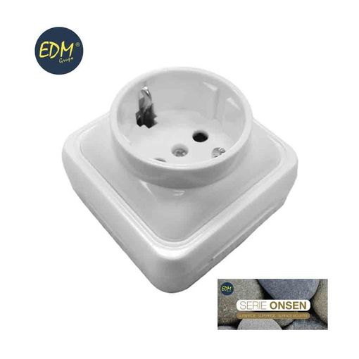 tipo f t/tl superficie blanca, bolsa blister, ideal para soporte de elementos y uso en proyectos de montaje.