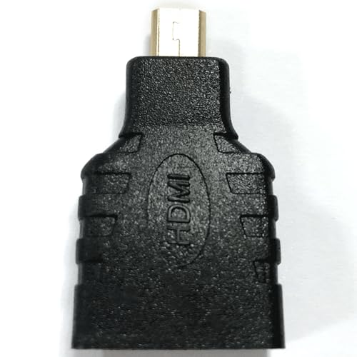 adaptador HDMI (de hembra a macho), negro