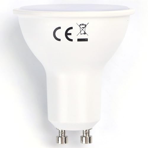 lED GU10 9W: Illuminate tus espacios con la eficiencia y durabilidad de esta bombilla. Ideal para hogares y negocios, su luz brillante transforma cada rincón en un ambiente acogedor.