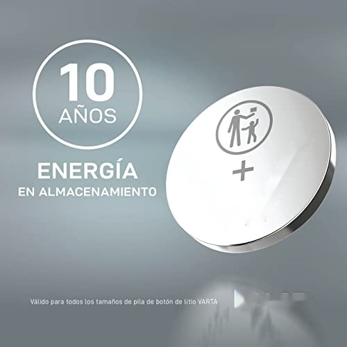pila de litio cr2025 3v, ø20,0x2,5mm, ideal para relojes, juguetes, mandos a distancia y dispositivos electrónicos.