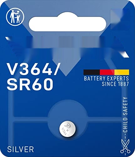 micro pila de botón 1,55v v364 - ø6,8x2,15mm, ideal para relojes, calculadoras y dispositivos electrónicos pequeños.