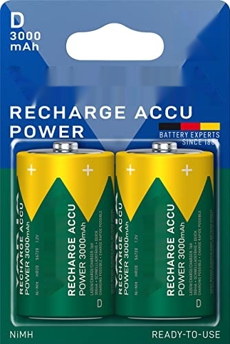 pila recargable d - lr20 3000ma, ø34,2x61,5mm, ideal para dispositivos eléctricos y juguetes, proporciona energía duradera y eficiente.