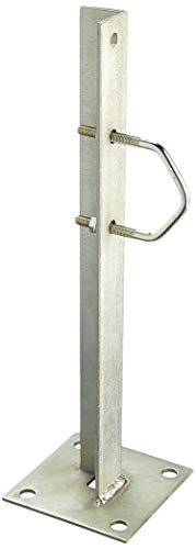 soporte atornillable de 30 cm, resistente y duradero, ideal para fijar estructuras y elementos en proyectos de construcción y bricolaje.