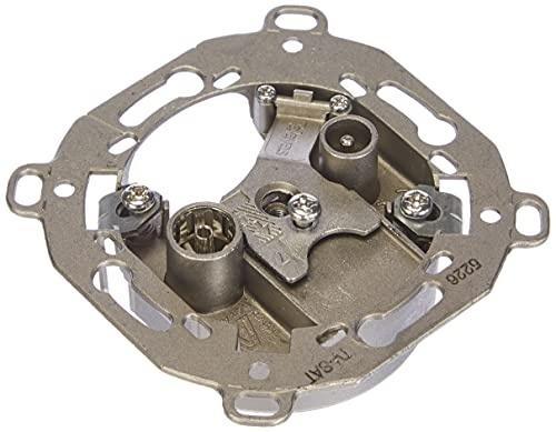 toma separadora para tv, y sat con capacidad de transmisión, ideal para mejorar la señal y conectar múltiples dispositivos.
